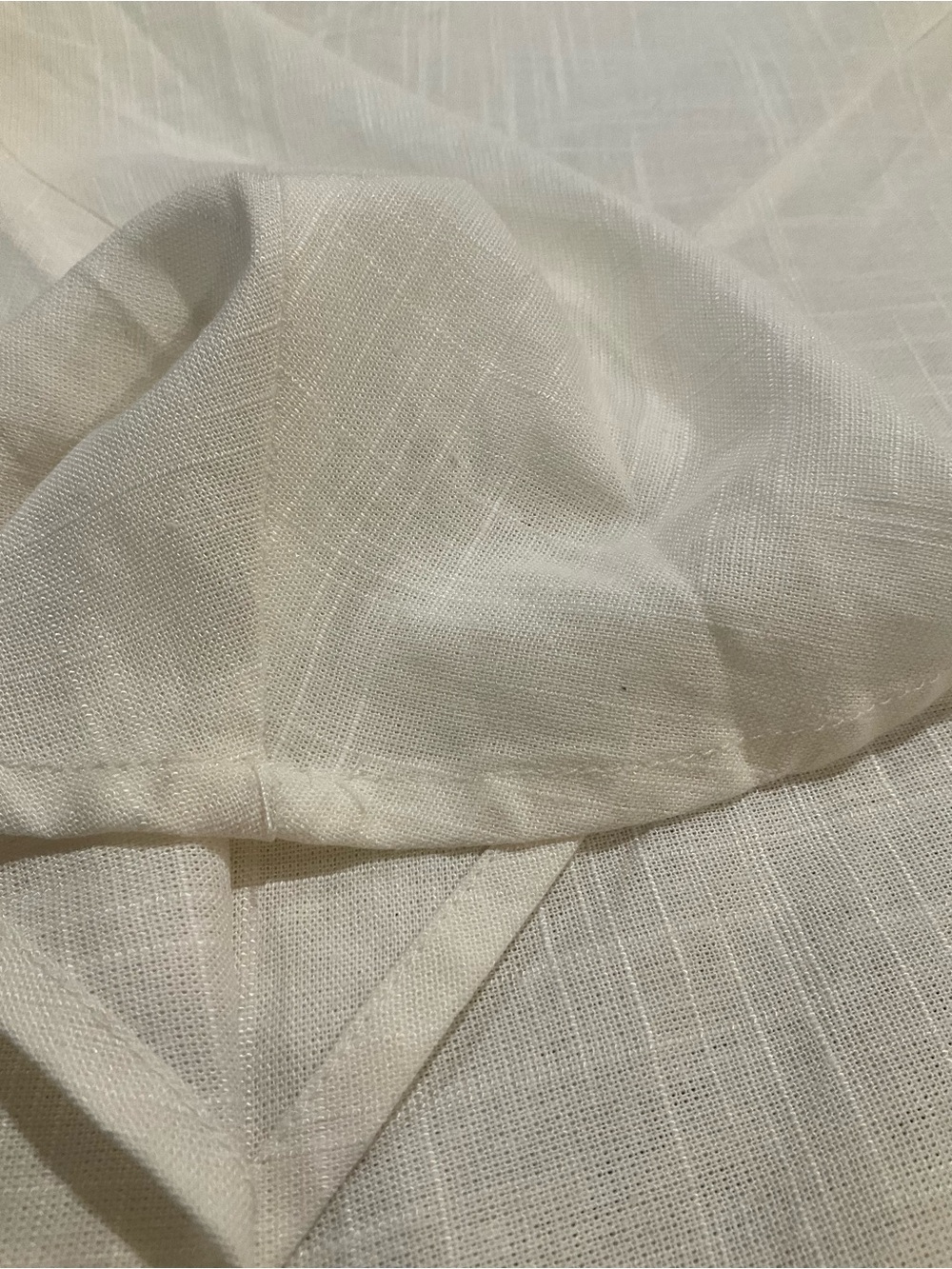 Hello Molly White and Black Linen Blend Dress - Picture 14 of 14